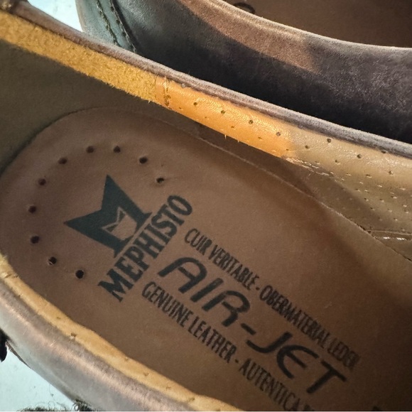 Mens Mephisto Rafael Fisherman Style Walking Sandals Brown US Sz 10 1/2 - Picture 2 of 10